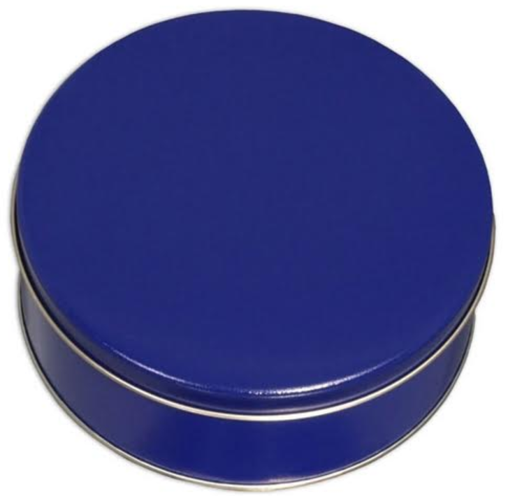 Blue Solid Tins