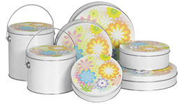 Floral Tin Group